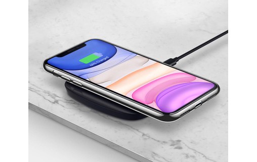 Novodio - Coque pour iPhone 11 - Transparent / argent