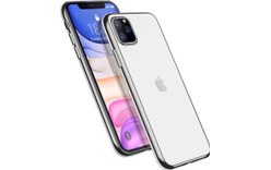 Novodio - Coque pour iPhone 11 Pro Max - Transparent / argent