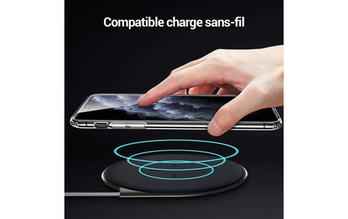 Novodio - Coque pour iPhone 11 Pro Max - Transparent