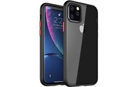 Novodio - Coque pour iPhone 11 Pro Max - Noir translucide / rouge