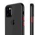 Novodio - Coque pour iPhone 11 Pro - Noir translucide / rouge