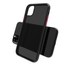 Novodio - Coque pour iPhone 11 Pro - Noir translucide / rouge