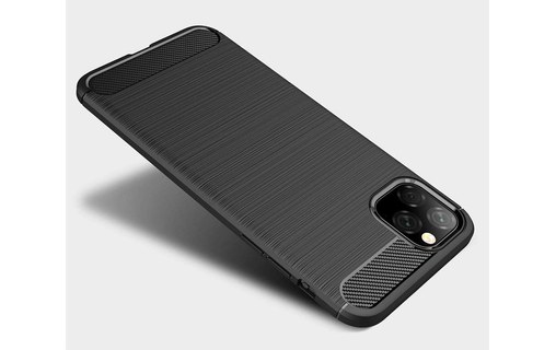 Novodio - Coque pour iPhone 11 Pro Max - Noir carbone