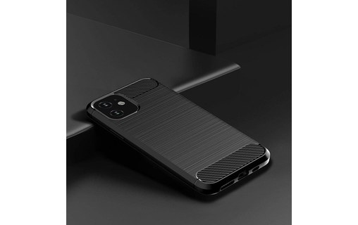Novodio - Coque pour iPhone 11 - Noir carbone