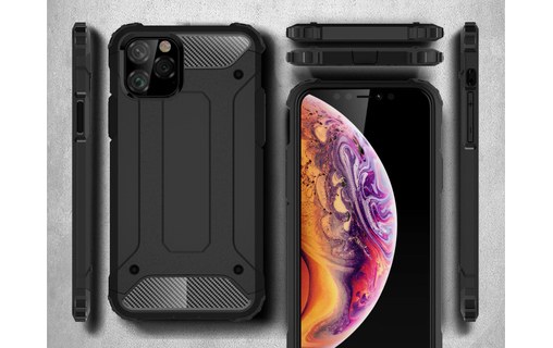 Novodio - Coque pour iPhone 11 Pro Max - Antichocs Noir