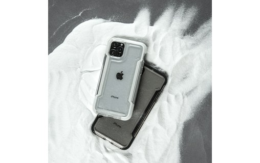 X-Doria Defense Clear Noir - Coque pour iPhone 11 Pro - Antichocs