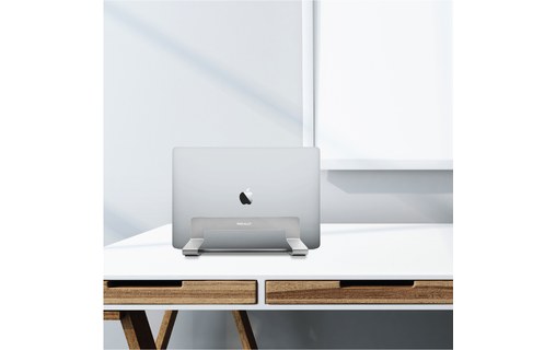 MacAlly VERTICALSTAND Aluminium - Support pour ordinateur portable