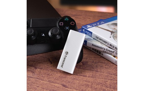 Transcend ESD240C 250 Go - Argent - SSD externe USB-C