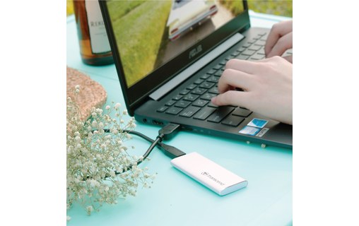 Transcend ESD240C 250 Go - Argent - SSD externe USB-C