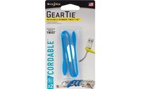 Nite Ize GearTie Bleu - Système d'attache de câbles (2 pièces)