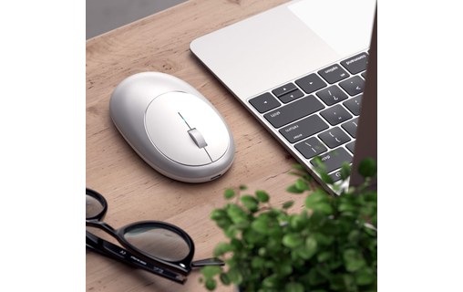 Satechi M1 Wireless Mouse Argent - Souris optique sans fil Bluetooth 4.0
