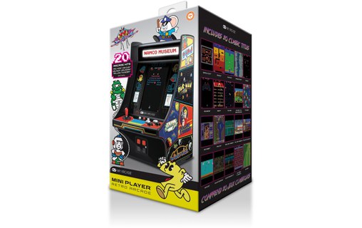 MyArcade Mini Player Namco Museum - Mini borne d'arcade 20 jeux