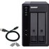 Boîtier QNAP TR-002 - Boîtier d'extension RAID USB 3.1 Gen.2 2 baies (USB-A)