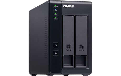 Boîtier QNAP TR-002 - Boîtier d'extension RAID USB 3.1 Gen.2 2 baies (USB-A)