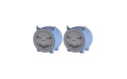 EWA A101C Bleu - Pack de 2 mini enceintes Bluetooth TWS