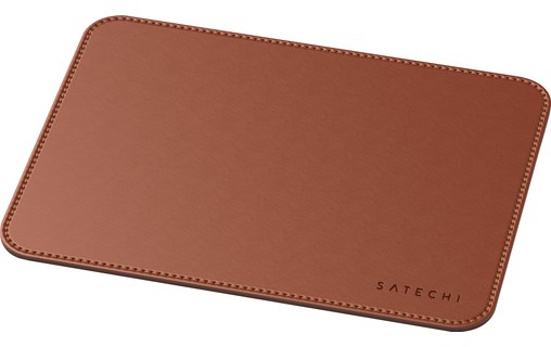 Satechi Eco-Leather Mouse Pad Marron - Tapis de souris similicuir
