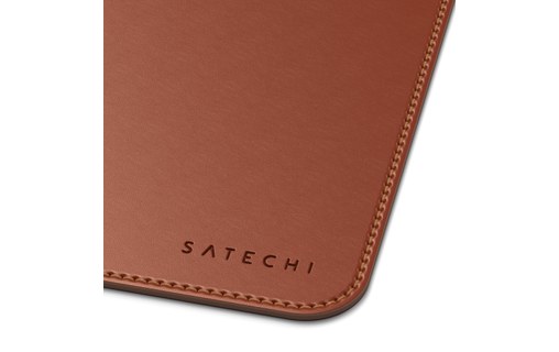 Tapis de souris similicuir - Marron - Satechi Eco-Leather Mouse Pad