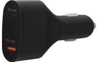 Chargeur voiture USB-C et USB QC 3.0 63 W