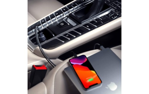 Satechi Chargeur voiture USB-C et USB-A 72 W - Gris sidéral