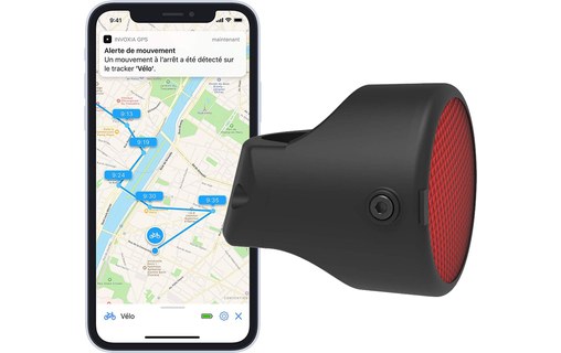 Invoxia Bike Tracker - Traceur GPS vélo avec alerte antivol - Tracker GPS &  Bluetooth - Invoxia