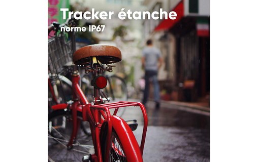 Invoxia Bike Tracker - Traceur GPS vélo avec alerte antivol