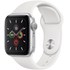 Apple Watch Series 5 (GPS) 40 mm aluminium argenté bande sport blanc