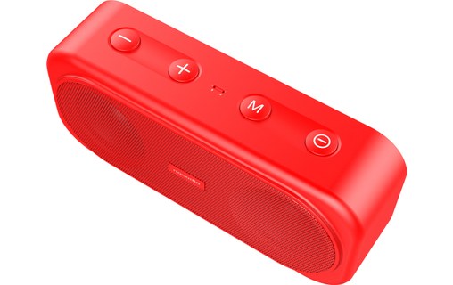 Novodio PocketMax Pro Rouge - Enceinte Bluetooth True Wireless
