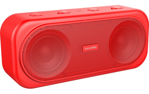 Novodio PocketMax Pro Rouge - Enceinte Bluetooth True Wireless