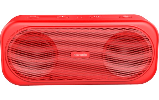 Novodio PocketMax Pro Rouge - Enceinte Bluetooth True Wireless