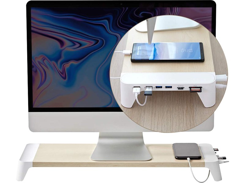 Support écran Pro - Pour votre ordinateur de bureau en bois de noyer –  Craft Kittiesfr