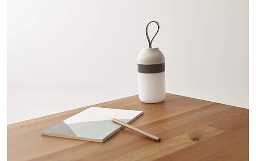 Pout EARS2 Gris - Enceinte Bluetooth extérieure IPX5 avec LED