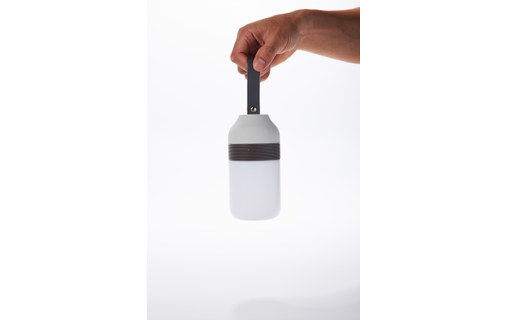 Pout EARS2 Gris - Enceinte Bluetooth extérieure IPX5 avec LED