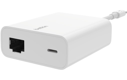 Belkin Adaptateur Lightning + Ethernet pour iPad