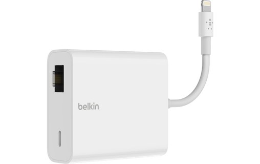 Belkin Adaptateur Lightning + Ethernet pour iPad