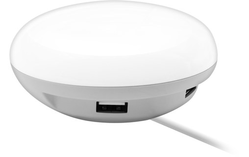 Macally LAMPCHARGEGO - Lampe / veilleuse LED avec 2x USB