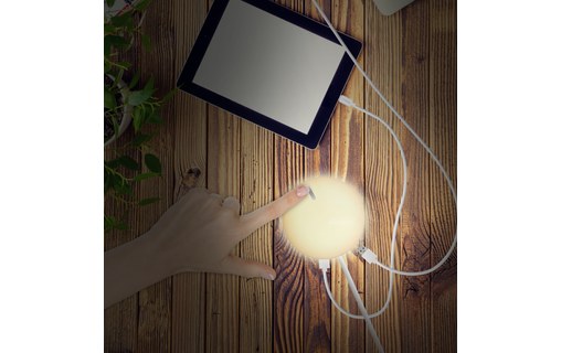 Macally LAMPCHARGEGO - Lampe / veilleuse LED avec 2x USB