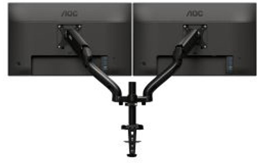 AOC AD110D0 support pour écran plat pour bureau 68,6 cm (27") Noir