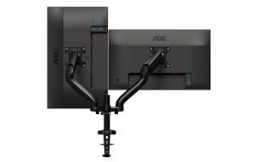 AOC AD110D0 support pour écran plat pour bureau 68,6 cm (27") Noir