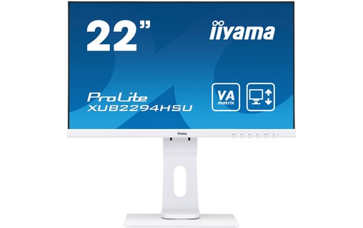 iiyama ProLite XUB2294HSU-W1 LED display 54,6 cm (21.5) 1920 x 1080 pixels Full
