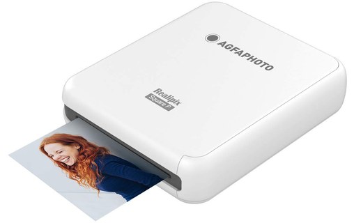 Imprimante photo portable AGFA ASQP33WH - Bluetooth