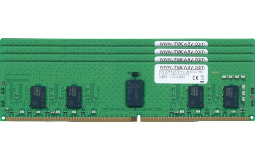 Mémoire RAM 32 Go (4 x 8 Go) DDR4 ECC R-DIMM 2933 MHz PC4-23466