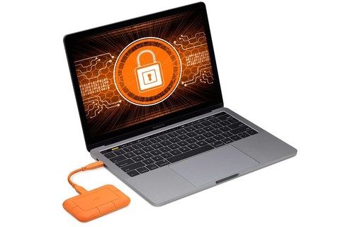 LaCie Rugged SSD 1 To - Orange - SSD NVMe externe USB-C