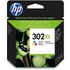 HP Cartouche d'encre d'origine Tri-colore