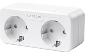 Satechi Dual Smart Outlet - Multiprise connectée compatible Apple HomeKit