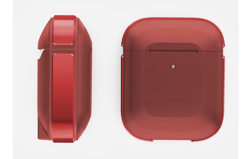 X-Doria Airpods Defense Trek Rouge - Étui de protection pour Apple Airpods