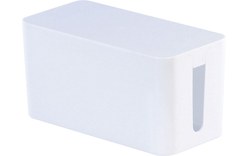 Boîte de rangement pour câbles 23 cm - Blanc