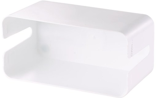 Boîte de rangement pour câbles 23 cm - Blanc