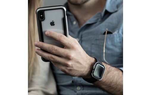 X-Doria Defense Edge Noir - Bumper pour Apple Watch 42 mm