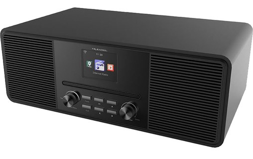 Radio Internet stéréo 20W IRS-680 Noir - Bluetooth/Lecteur CD MP3/DAB+ et FM
