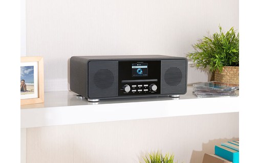 Radio Internet stéréo 20W IRS-680 Noir - Bluetooth/Lecteur CD MP3/DAB+ et FM